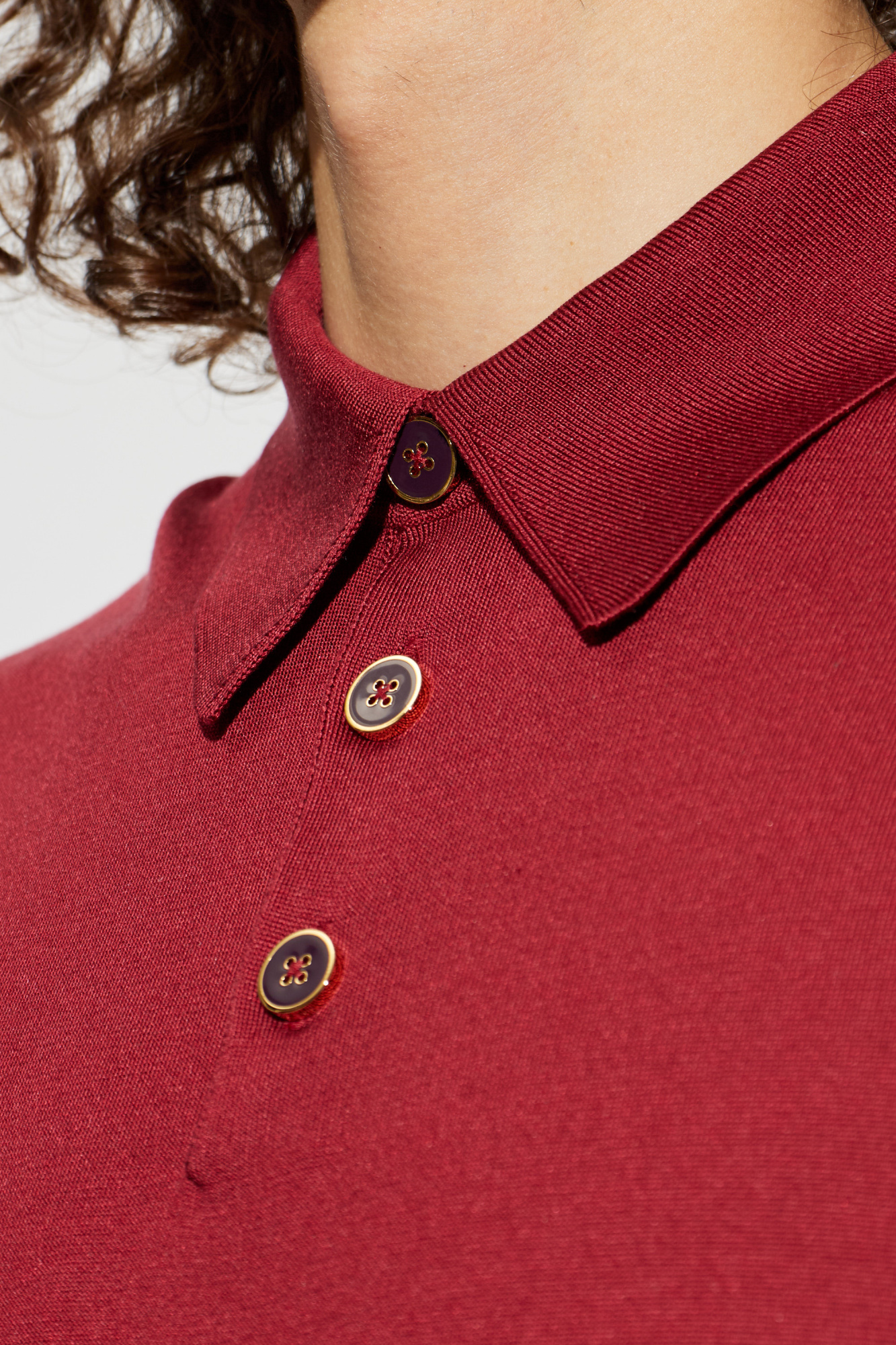 Dolce & Gabbana Silk polo | Men's | Vitkac